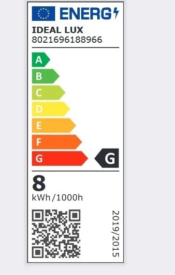 Bec LED dimabil E27 08W GLOBO D095 TRASP 3000K 188966 IDL