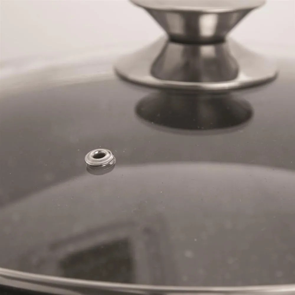 Tigaie cu capac din aluminiu ø 28 cm Grande – Orion