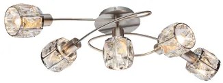 Plafoniera moderna 5 becuri E14 955SHEEN5/SN ELMARK
