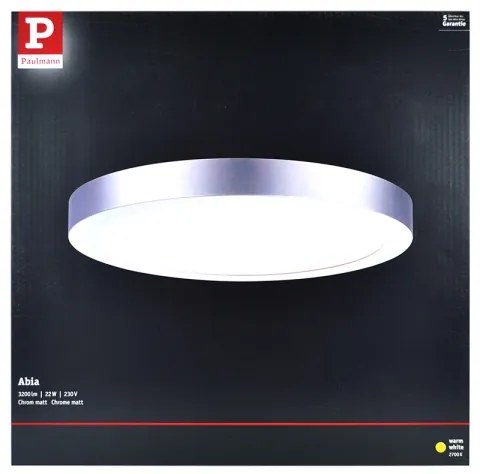 Plafonieră LED/22W Paulmann 70983 ABIA 230V