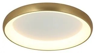 Plafoniera LED dimabil design modern Pingi auriu