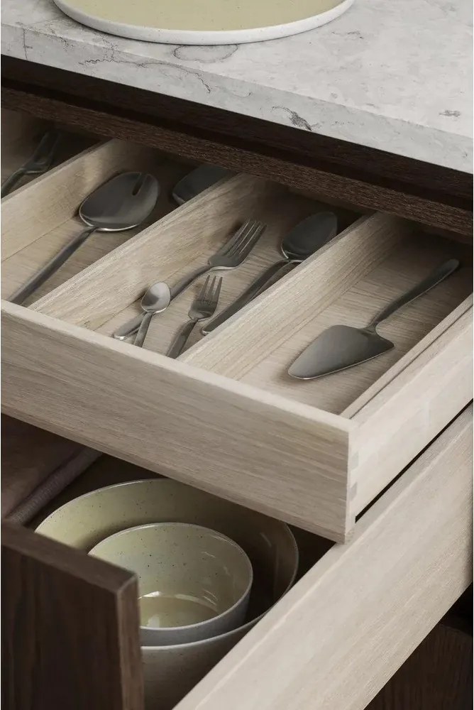 Furculițe pentru desert argintiu-mat din oțel inoxidabil 4 buc. pentru 4 persoane Stella – Blomus