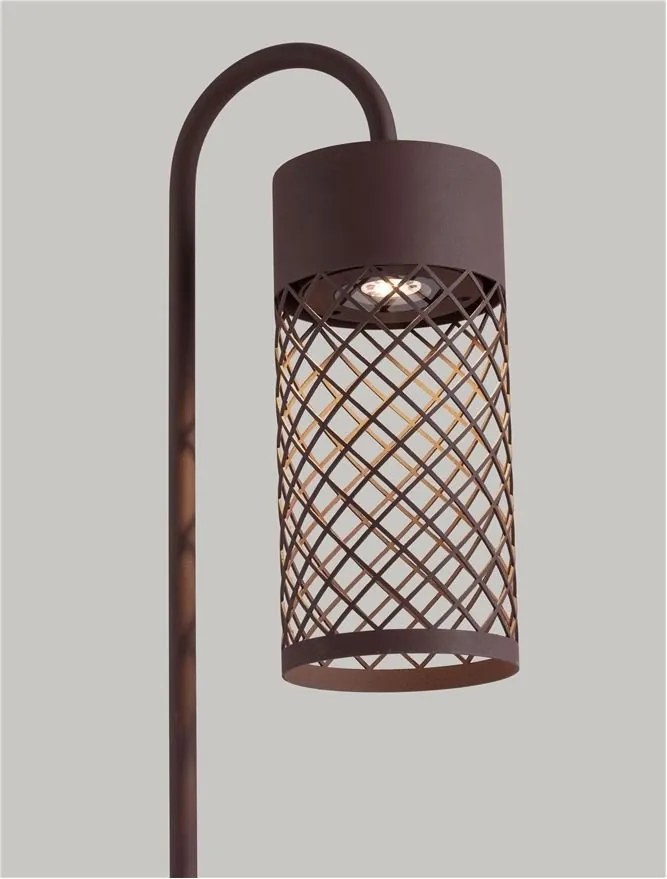 Stalp LED exterior IP65 H-100cm MOTLEY corten