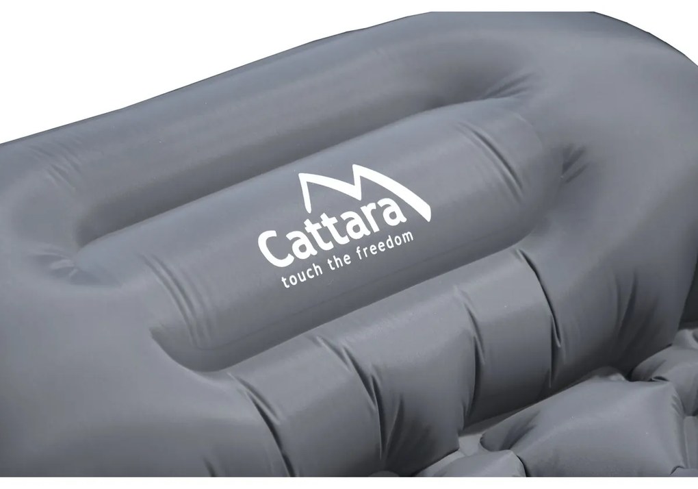 Saltea gonflabilă Cattara CRYSTAL, gri