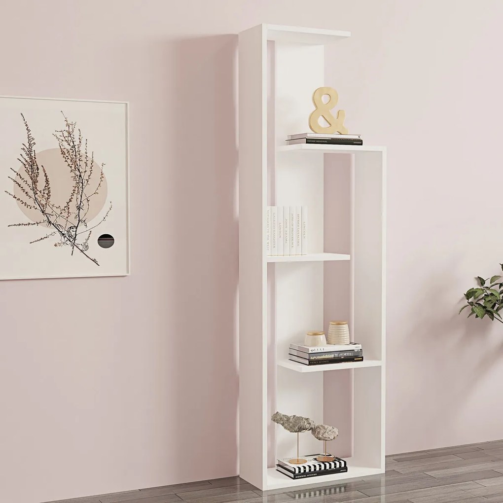 Bibliotecă Wand White