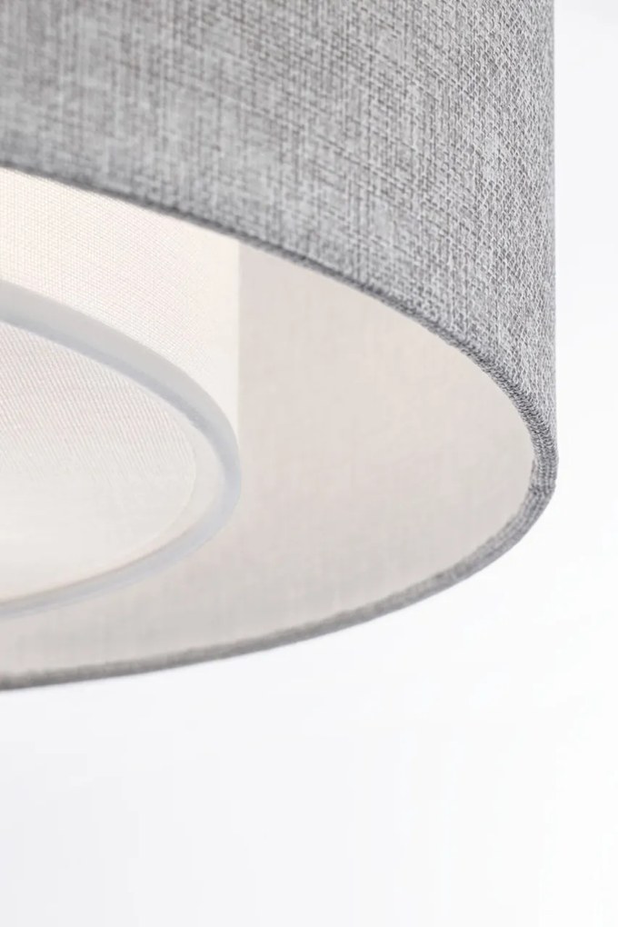 Plafoniera design modern Bergamo gri MYMOD613CL-04GR