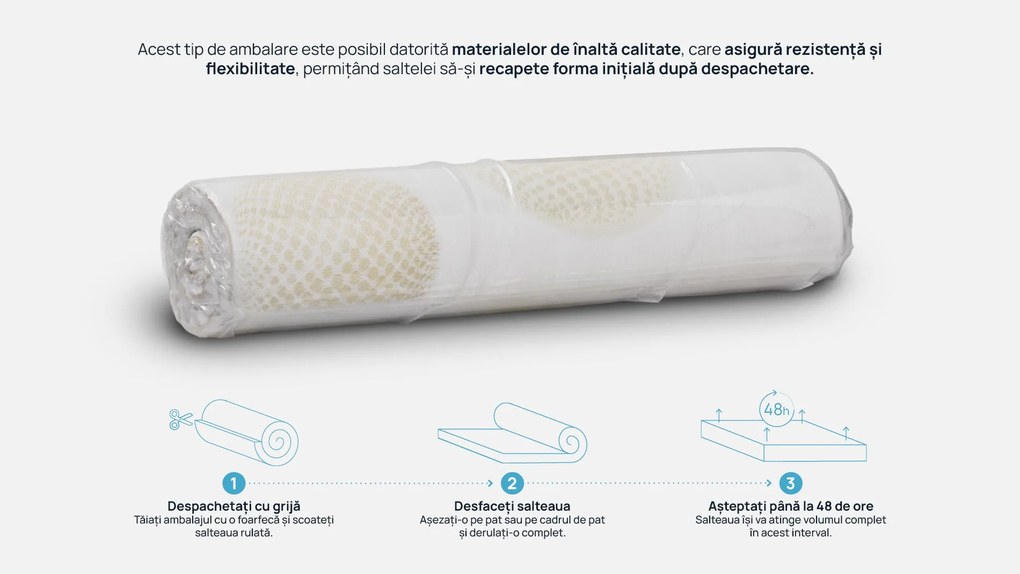 Saltea Sleepy, Exclusive Hybrid Cool Gel, 140x190x22, Medie