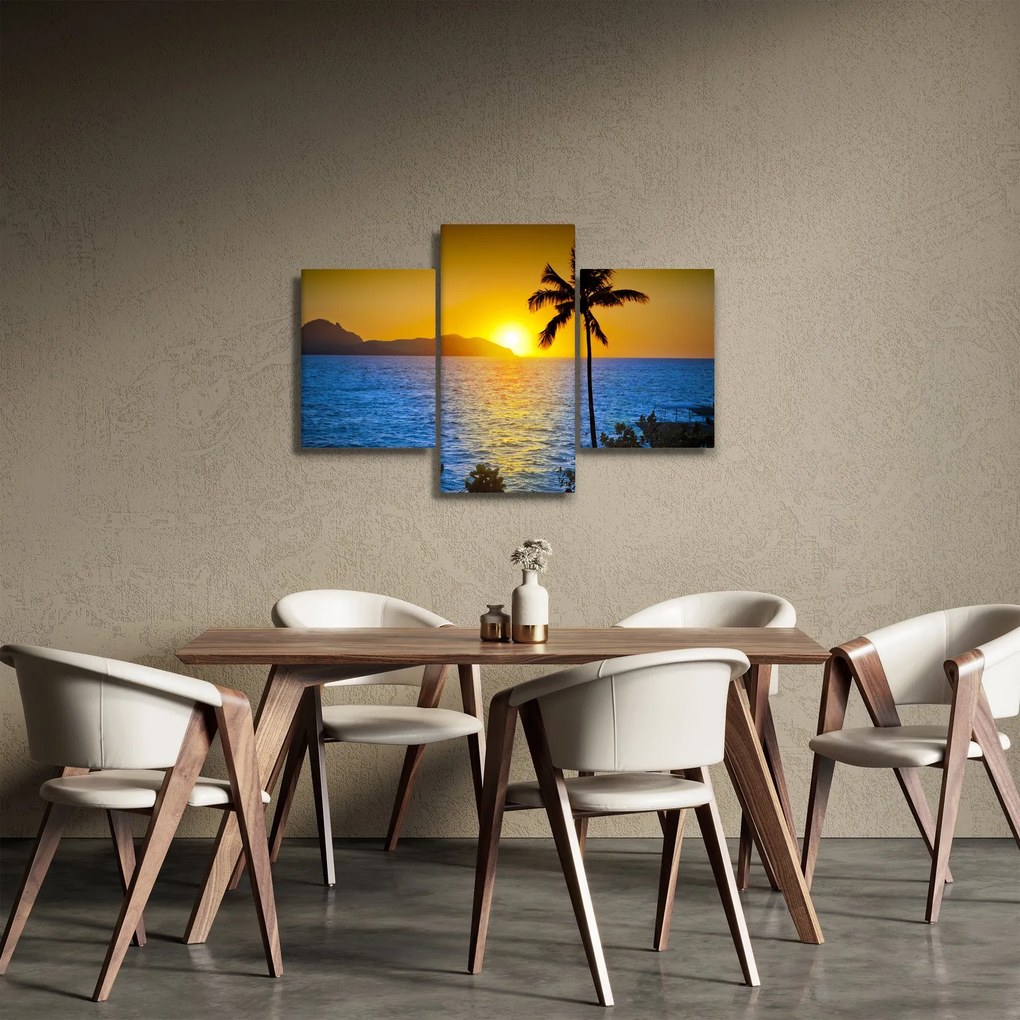 Tablou - Apus de soare deasupra mării (90x60 cm)