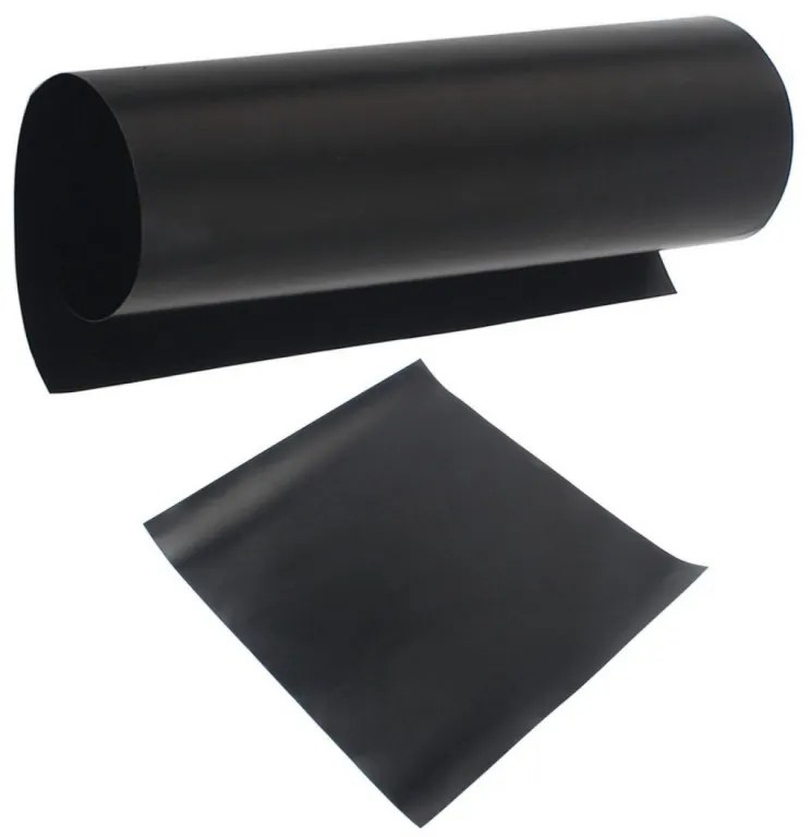 Set 3 paduri pentru copt Kinghoff KH 1920, Pentru gratar, Strat antiaderent PTFE, 40x33 cm, Rezistent la 200°C, Negru