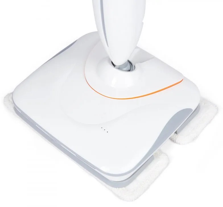 Mop electric Finlux Cleaner FPM-3555, 35W, Li-Ion 2200 mAh, Autonomie pana la 55 min., Indicator baterie, Alb