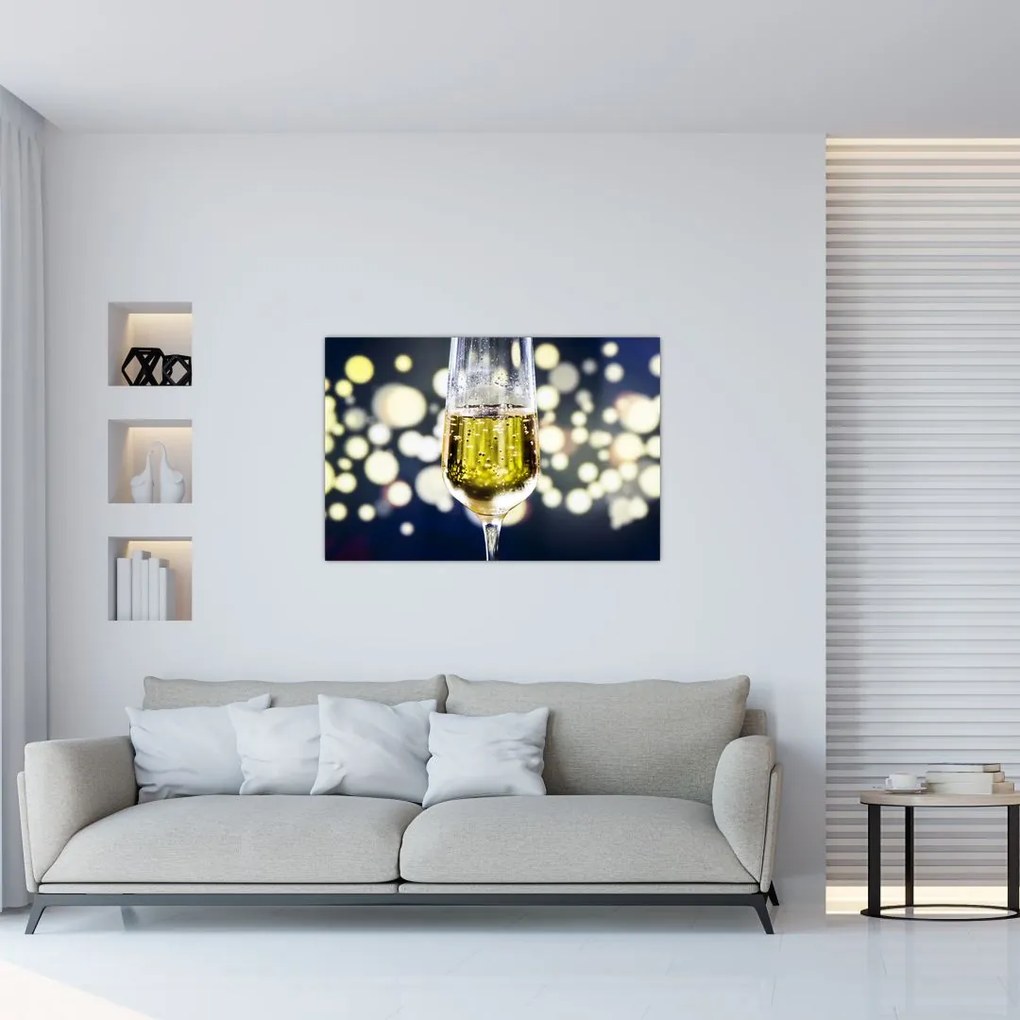 Tablou cu șampanie (90x60 cm)