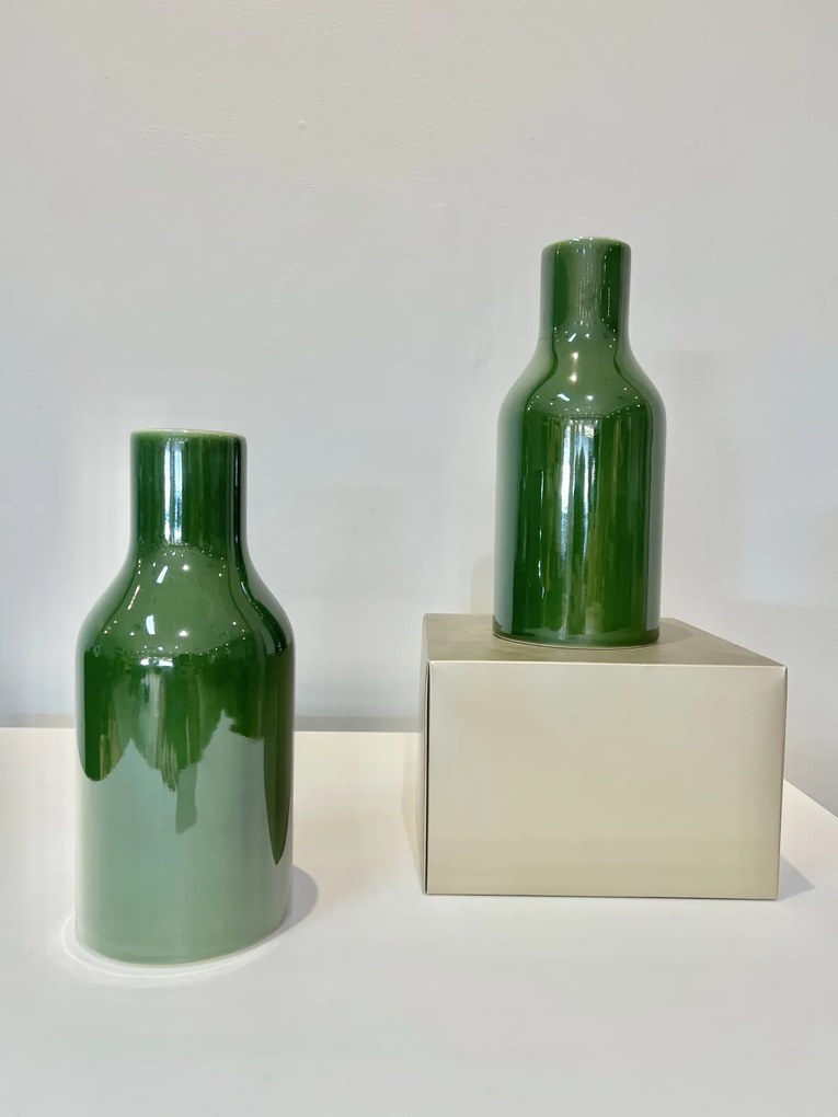 Set 2 Vaze Verde Infinity Green ( cilindru 24cm )