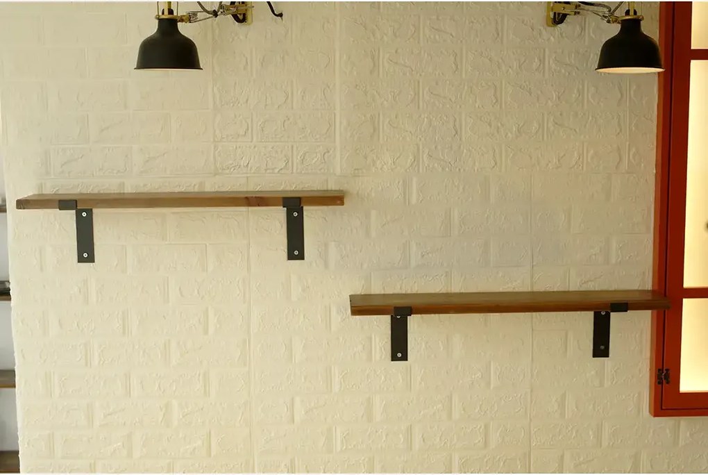 Set rafturi de perete din lemn, seria A-620, Homs, 30300