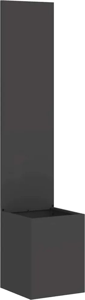 vidaXL Ecran de intimitate pentru grădină Negru 32 x 32 x 150 cm