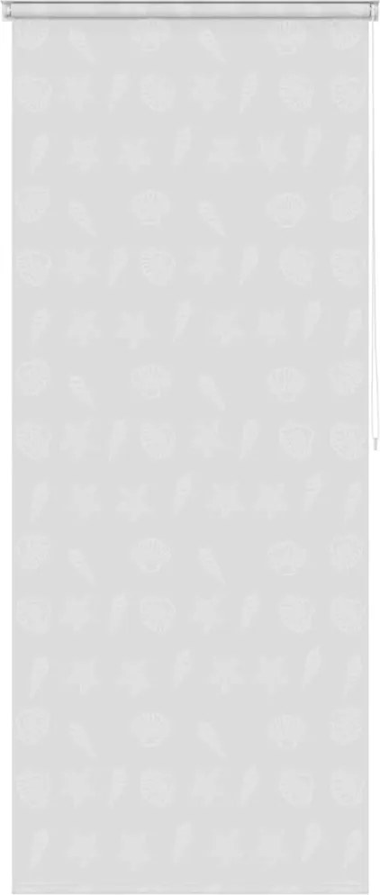 vidaXL Roletă perdea de duș 80x240 cm Model stea de mare