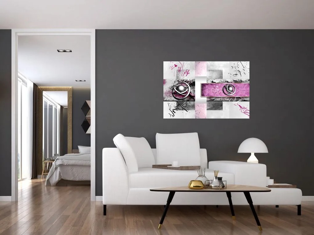 Tablou abstracție (90x60 cm)