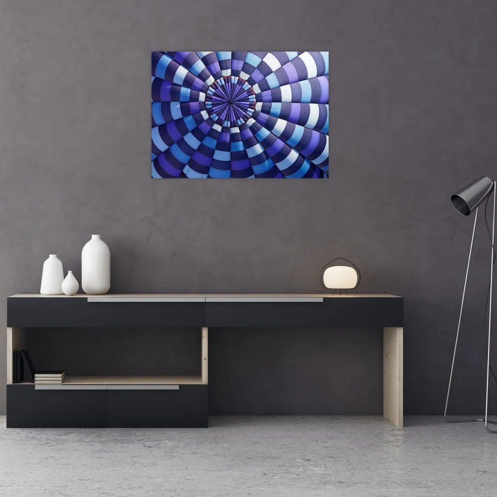 Tablou cu structura balonului zburător (70x50 cm)