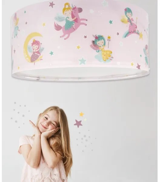Plafonieră pentru copii Dalber 42496 FAIRY DREAMS 2xE27/15W/230V