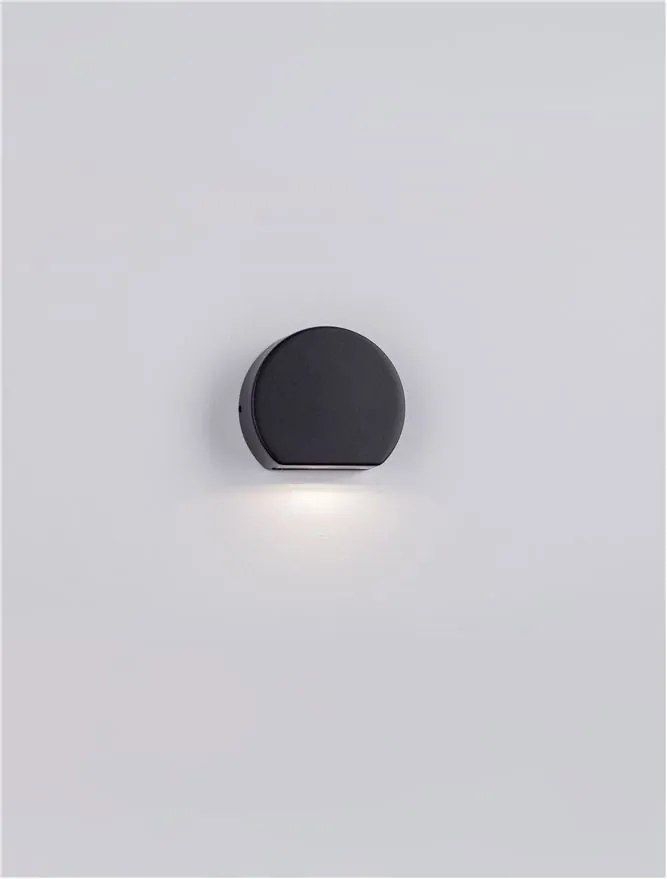 Spot LED aplicat iluminat exterior ambiental IP54 SANGO gri inchis