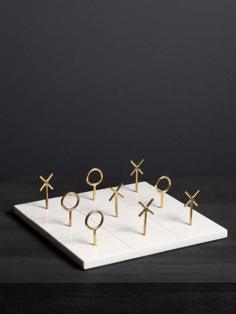 Joc X si 0, din metal si rasina, Tic Tac Toe