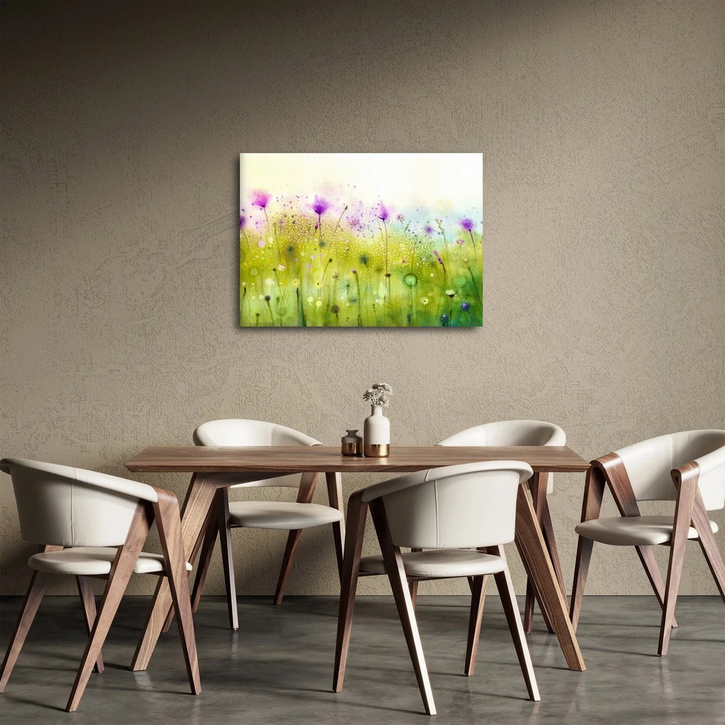Tablou - Flori de luncă (70x50 cm)