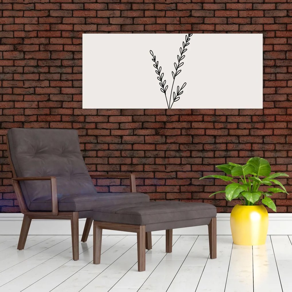 Tablou - Floare de pajiște N⁰2 (120x50 cm)