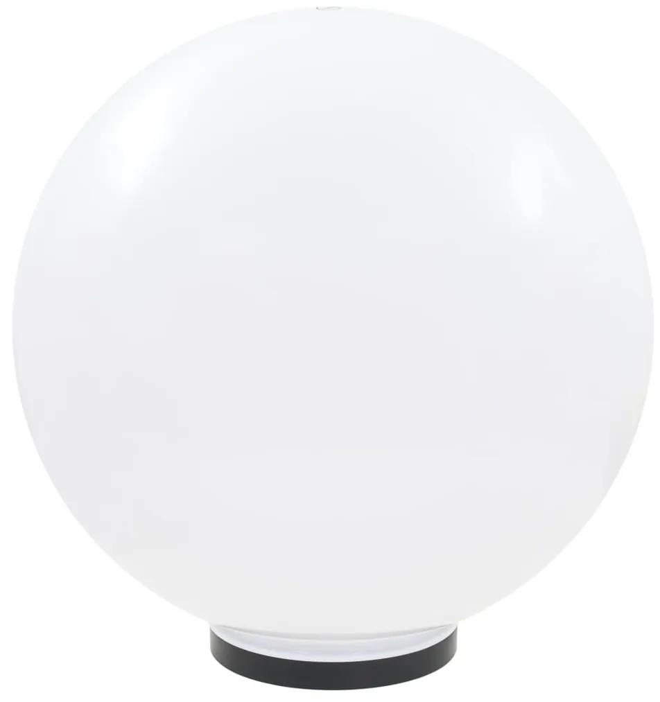50658 vidaXL Lampă bol cu LED, sferică, 50 cm, PMMA