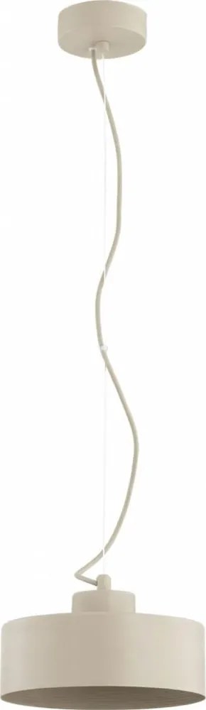 Lampă suspendată pe cablu SELIA 1xE27/15W/230V, bej