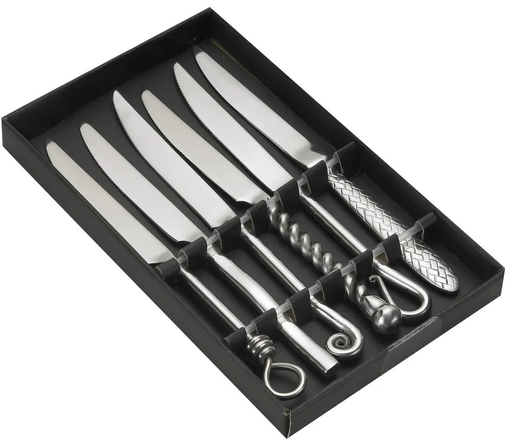 Set 6 cuțite din inox în cutie de cadou Jean Dubost Forged