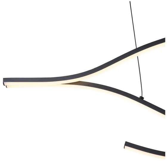 Lustră LED pe cablu LED/30W/230V 3000K