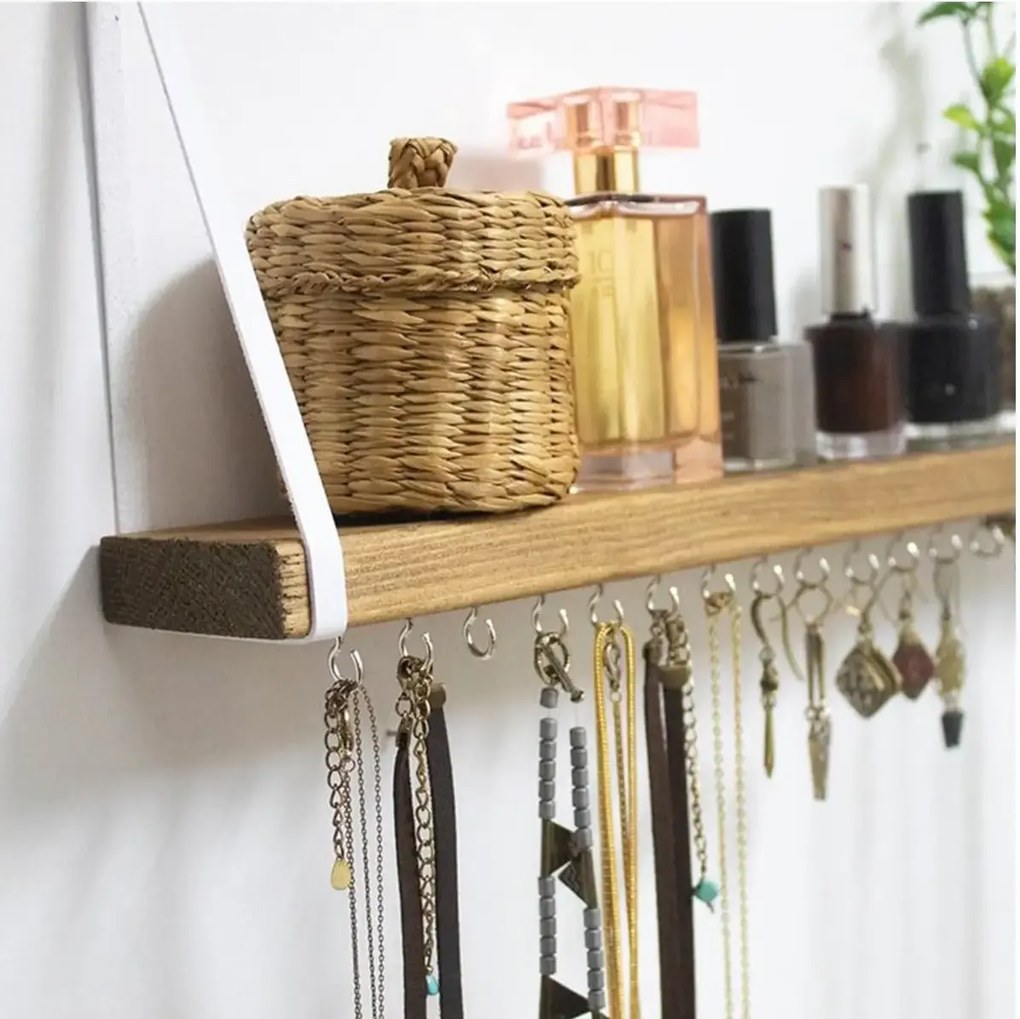 Raft de perete lemn,seria wood Homs,700039