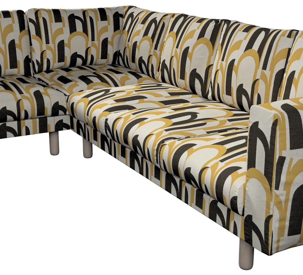 Husă pentru canapea colțar Norsborg cu 5 locuri