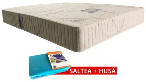 Set Saltea Latex Saltex 1400x1900 + Husa cu elastic