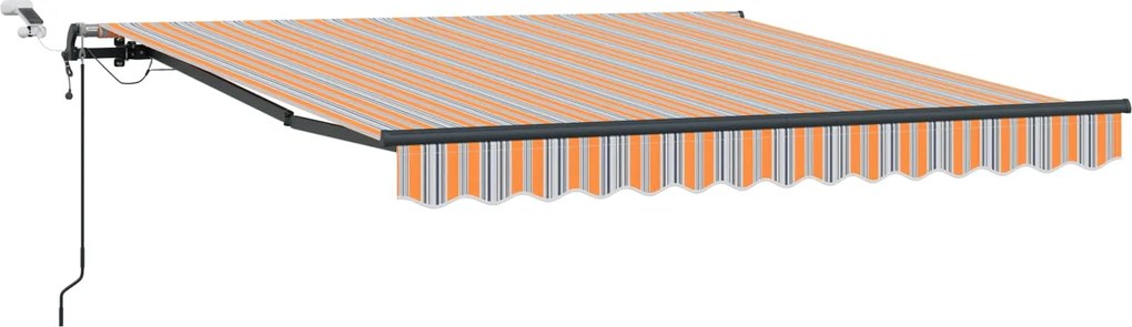 vidaXL Țesătură pentru copertină cu Multicolour 350 x 250 cm Poliester