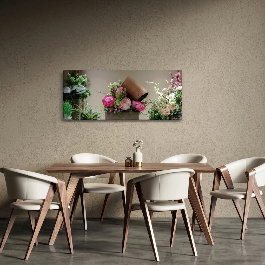 Tablou -Trandafir pentru tine (120x50 cm)