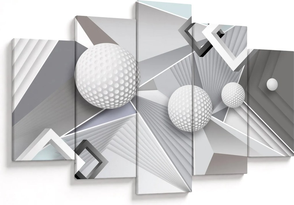 Tablou geometric abstract (150x105 cm)