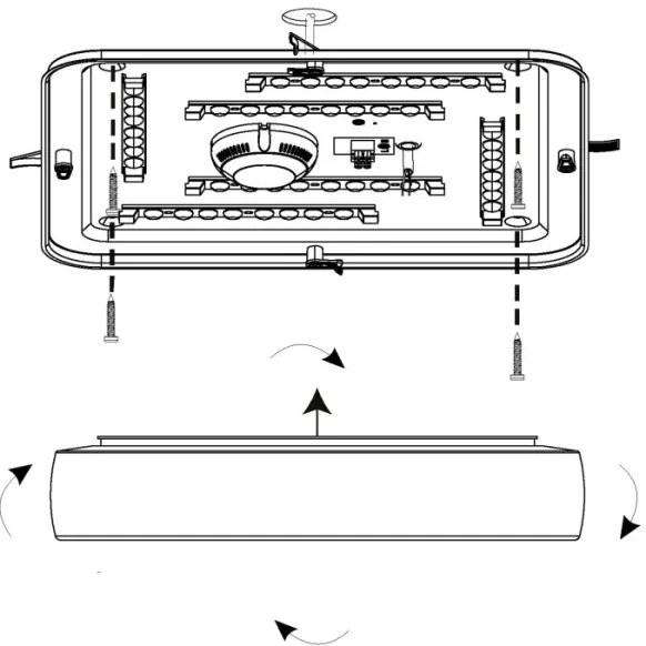 Eglo 99109 - Plafonieră LED RUIDERA LED/22W/230V