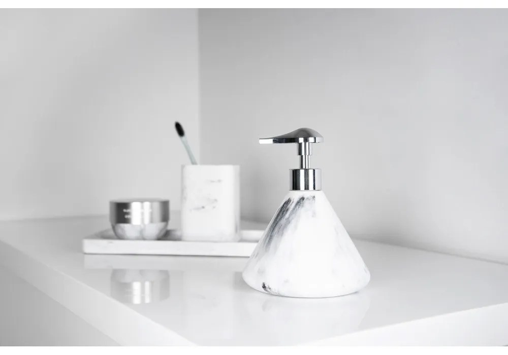 Tavă pentru baie Wenko Desio, alb - gri