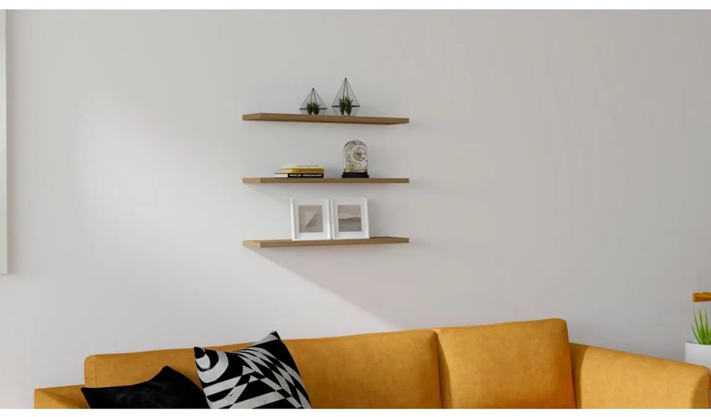 SET 3x raft de perete BOSS maro