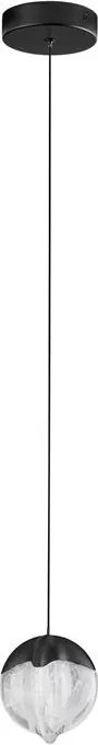Lustra, Pendul modern LED ALICIA negru