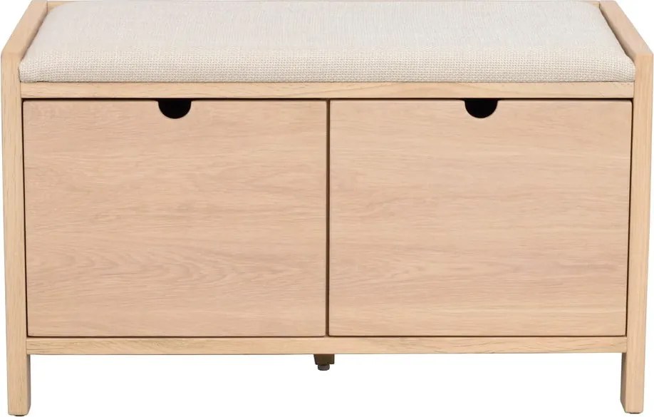 Bancă în culoare naturală Hillmond – Rowico