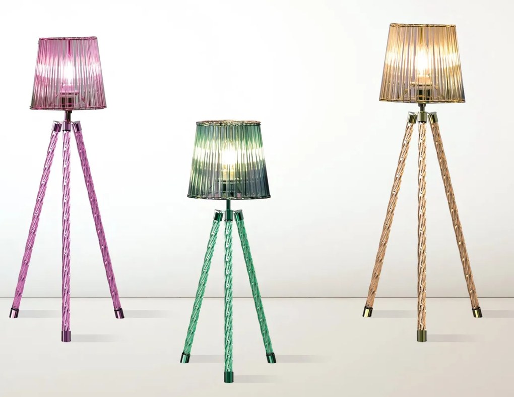 Lampadar, Lampa de podea deosebita design LUX HOOPS 02-FL