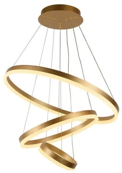 Lustră LED dimabilă pe cablu LED/85W/230V 3000-6500K + telecomandă