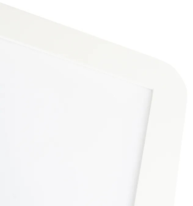 Tavan alb 40 cm cu LED 3 trepte reglabil IP44 - Steve
