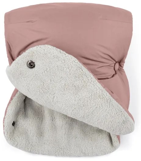 PETITE&MARS - Set sac de iarnă 3în1 JIBOT + mânuși JASIE roz roz