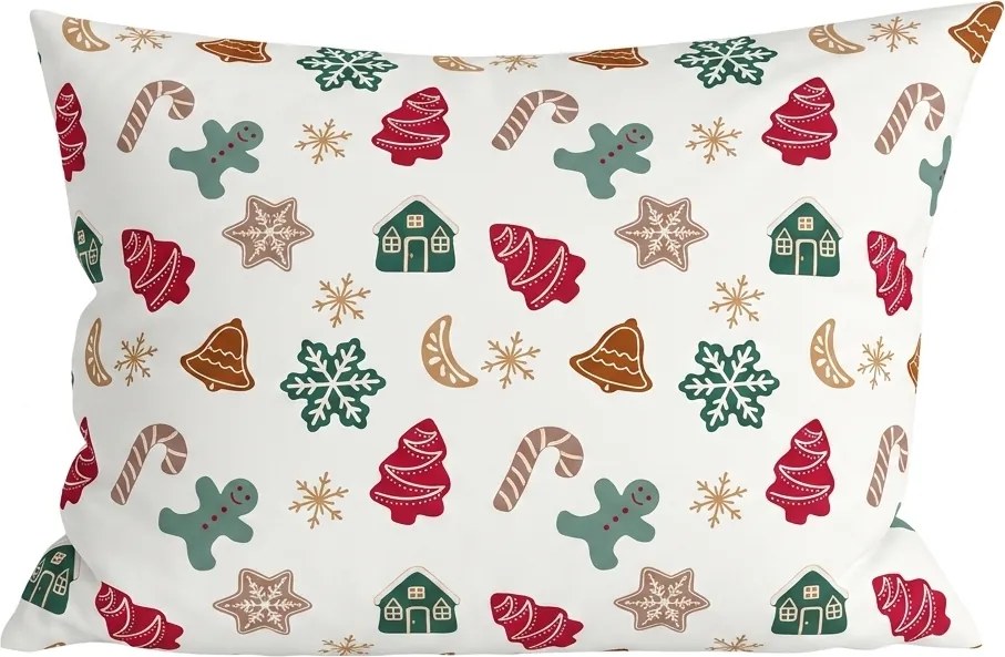 Husa de perna din polybumbac HOLLY POLY 50x70 cm, alb