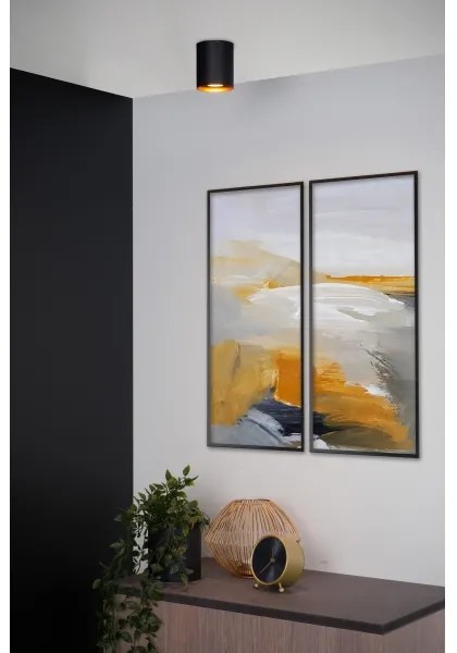 Spot BIDO 1xGU10/50W/230V negru Lucide 22965/01/30