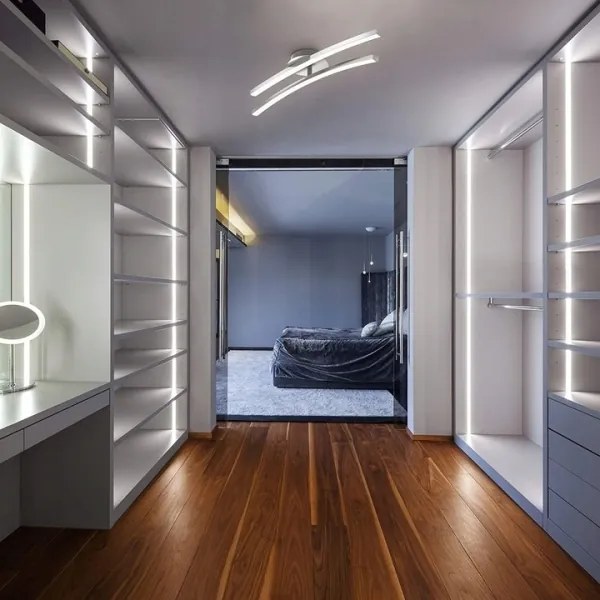 Plafonieră LED 2xLED/6W/230V, crom lucios