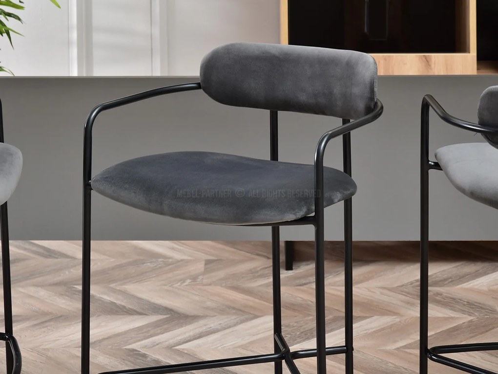 Scaun Viola (grafit + negru). 1110754