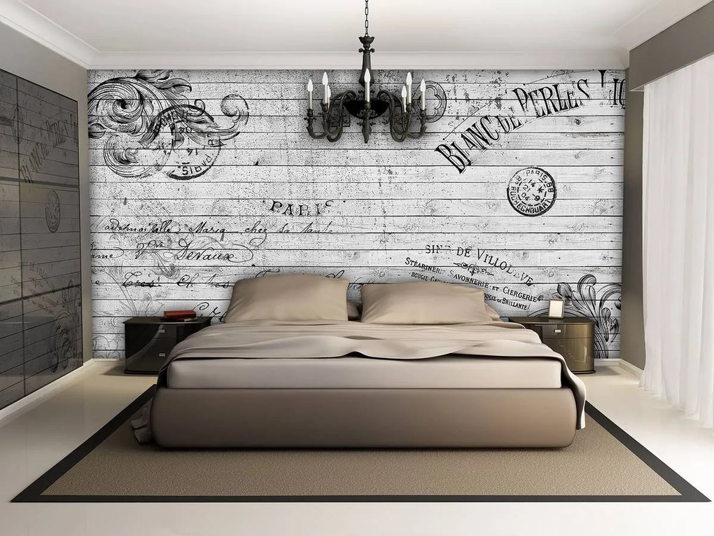 Fototapet - Scânduri (152,5x104 cm)